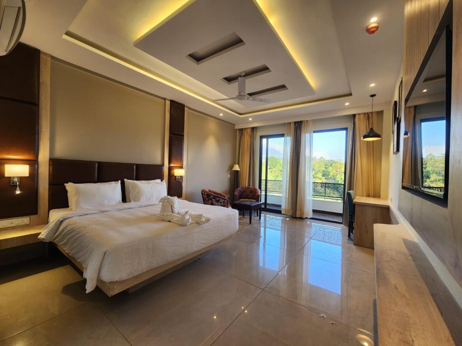 Aachman River And Valley View Resort Dharamshala - A Riverside Resort With Balcony View Eksteriør bilde