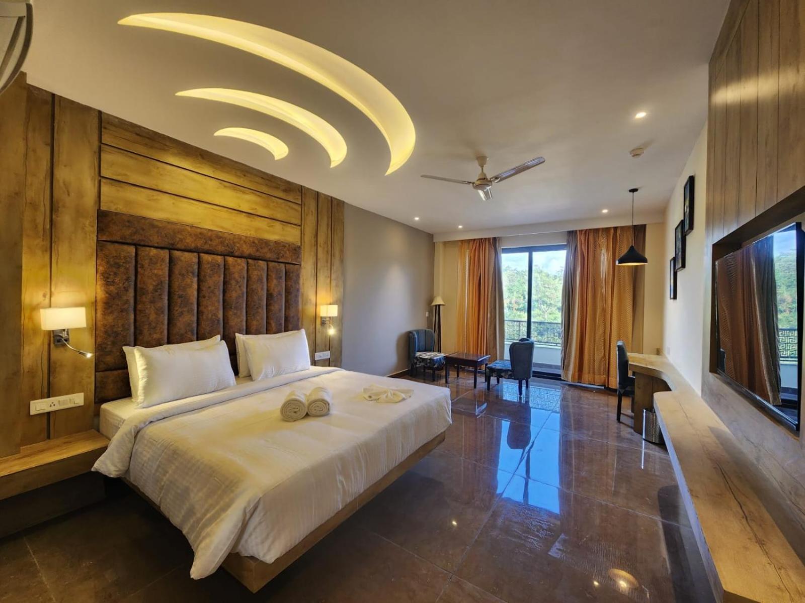 Aachman River And Valley View Resort Dharamshala - A Riverside Resort With Balcony View Eksteriør bilde